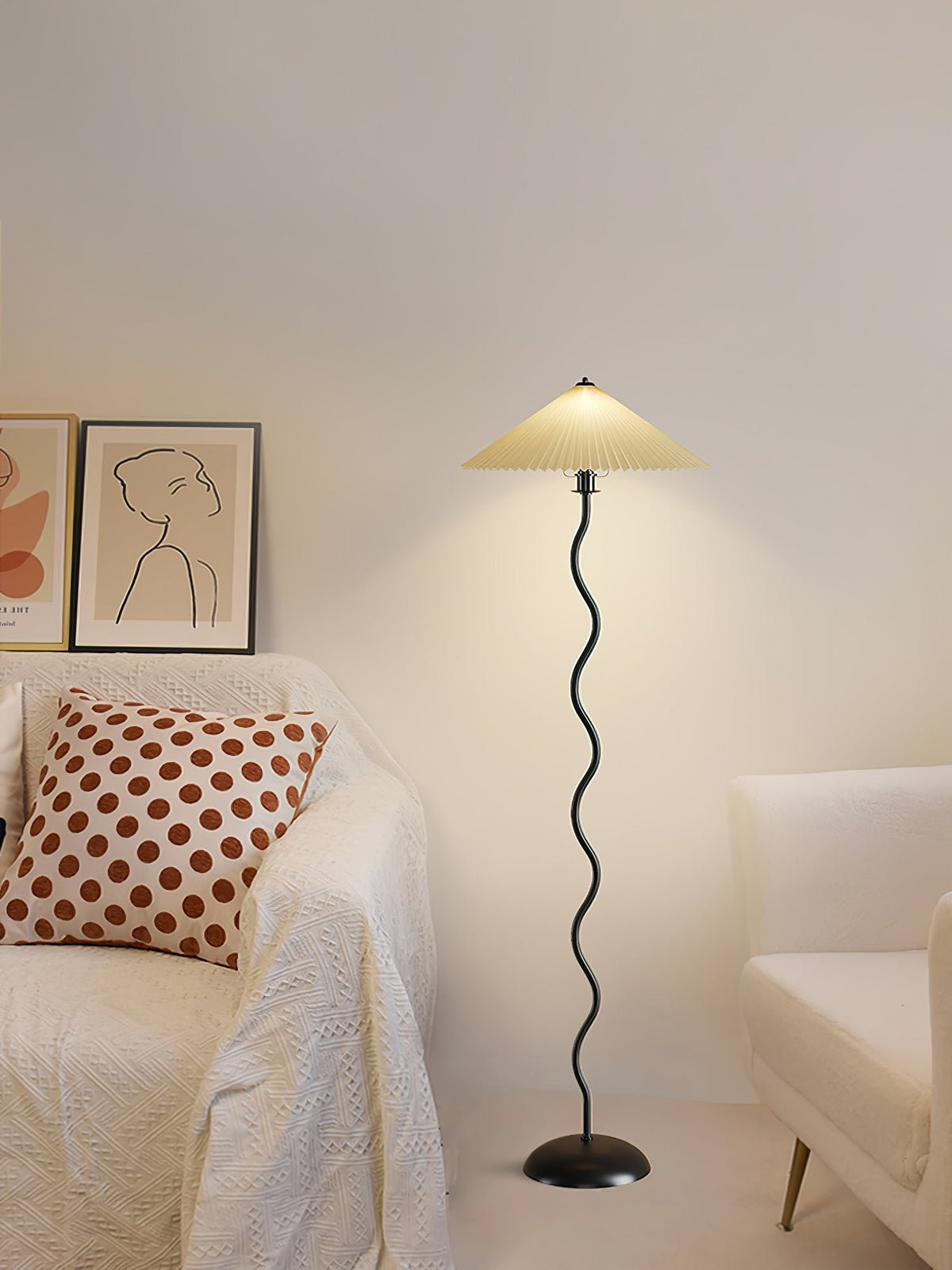 Bernini Wavy Floor Lamp