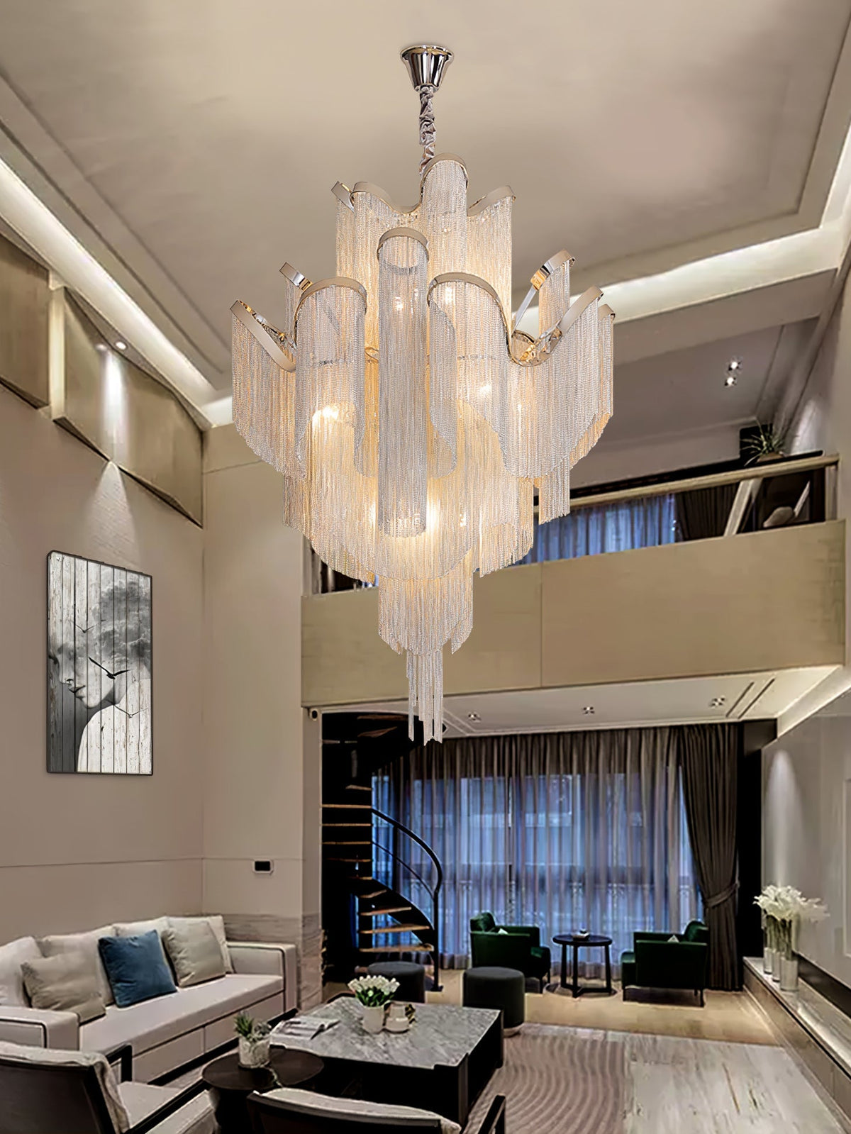 Crosta Cascade Chandelier