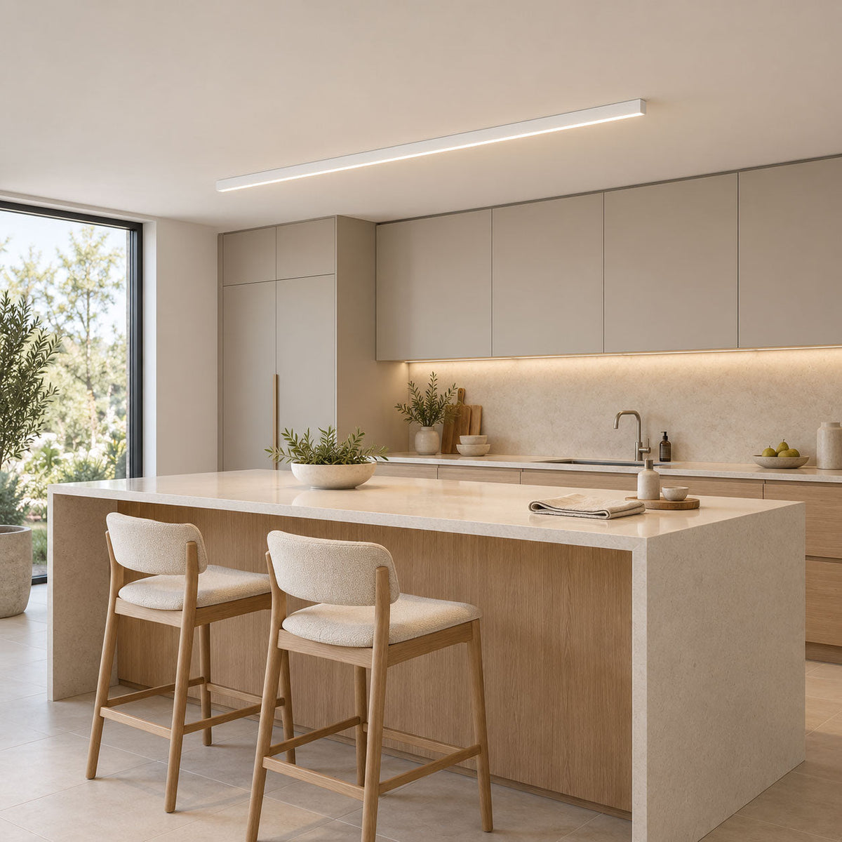 Hobono Linear Ceiling Light