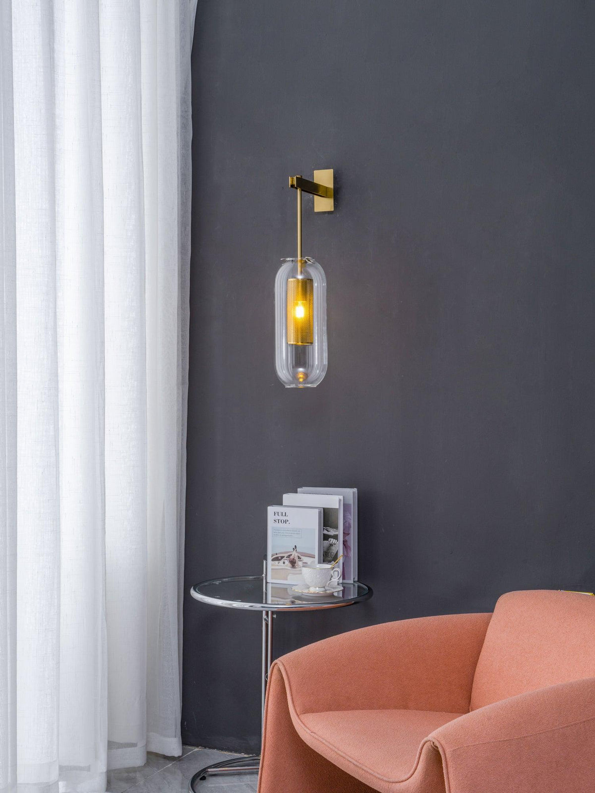 Nareli Globe Wall Light
