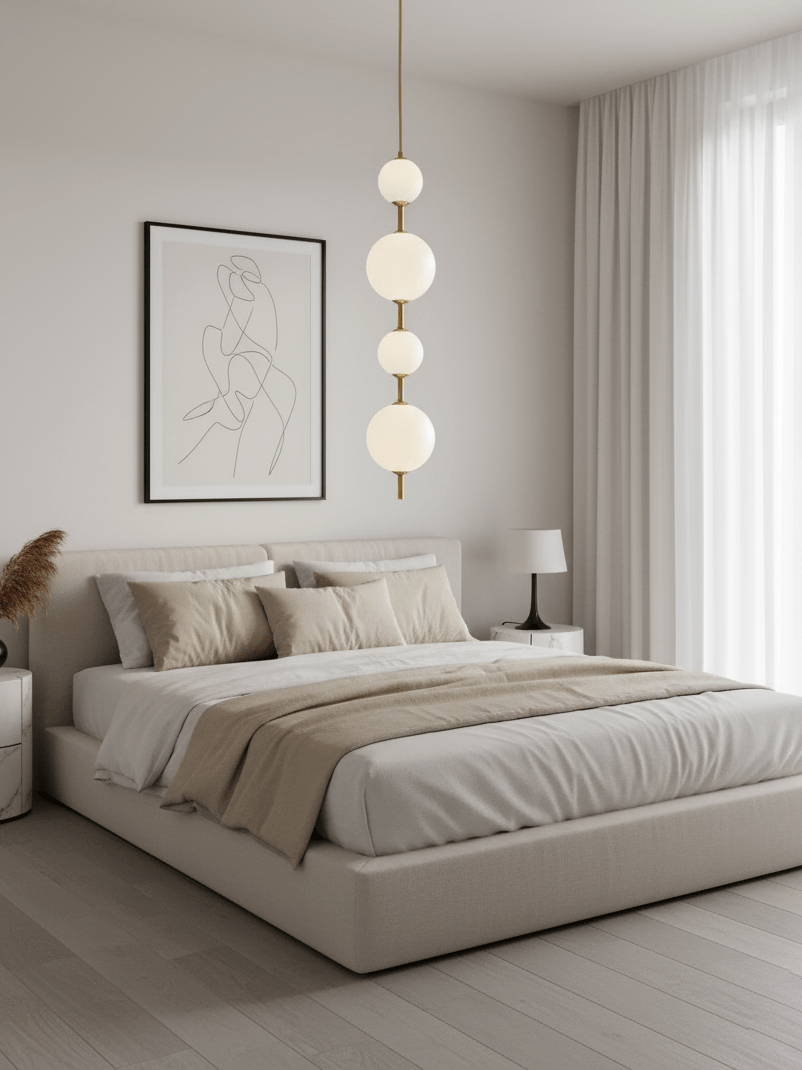 Roruno Globe Pendant Light