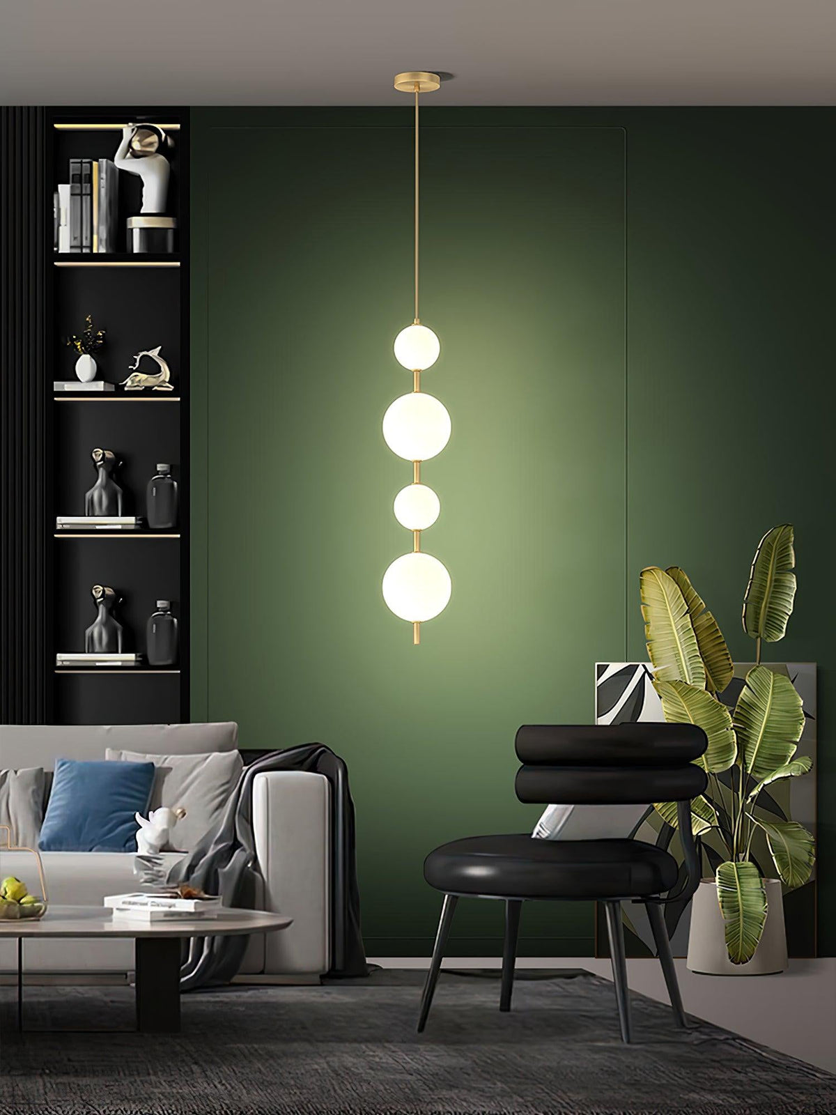 Roruno Globe Pendant Light