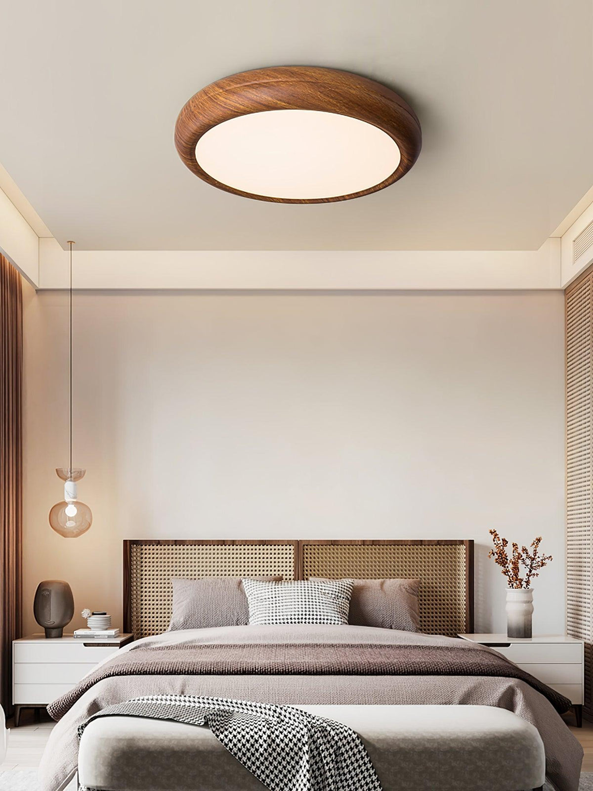 Stevo Outdoor Round Ceiling Light