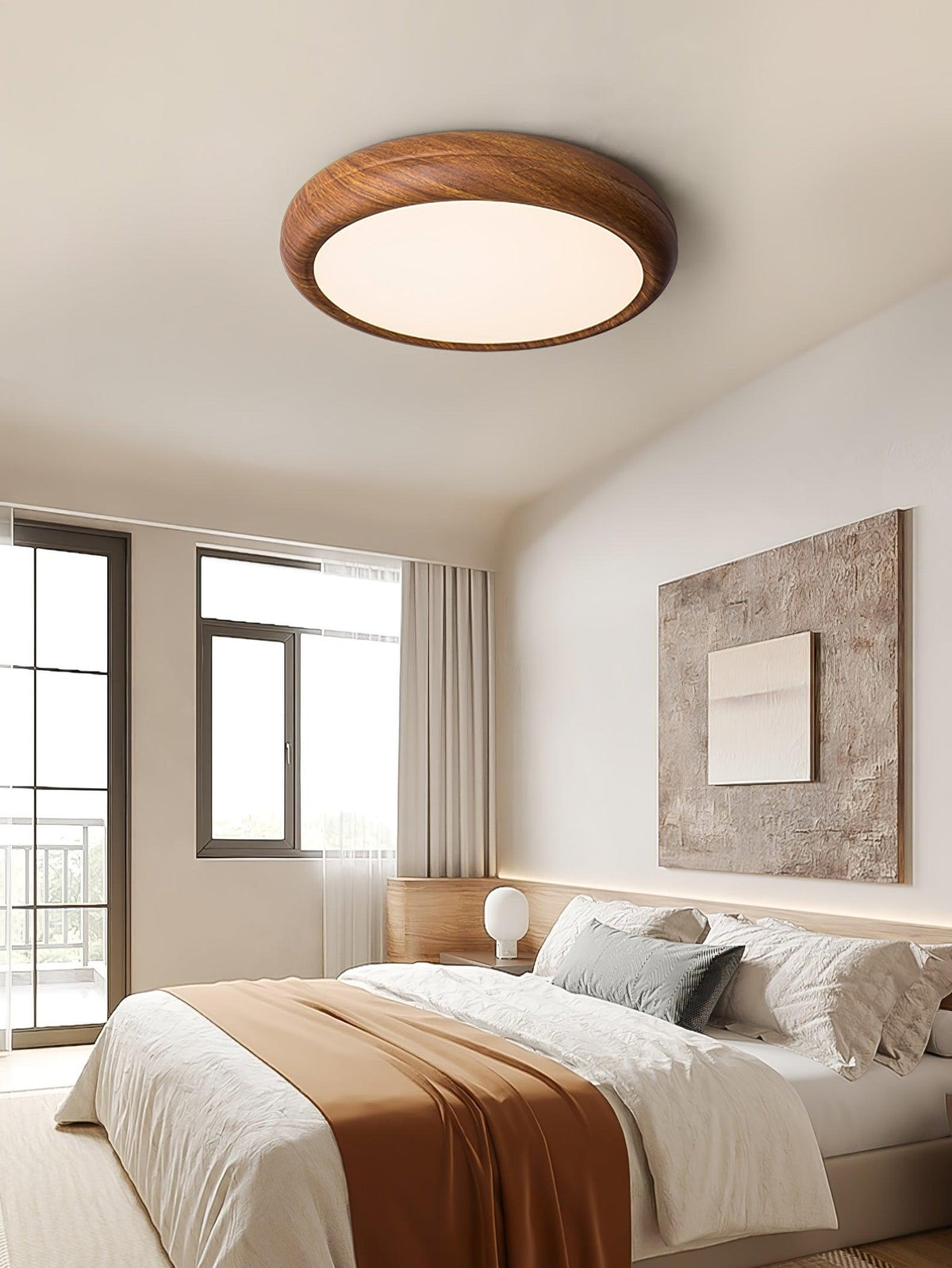 Stevo Outdoor Round Ceiling Light