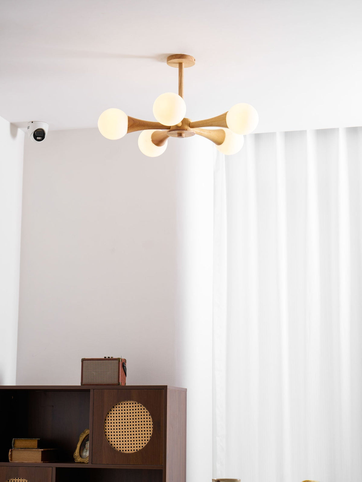 Wooden Nera Chandelier - Vakkerlight